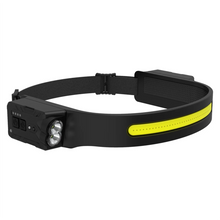 Load image into Gallery viewer, A72P COB LEDHeadlamp Induction HeadLamp BuiltinBattery Rechargeable HeadFlashlight for Outdoor Camping Fishing Sensor Light,B
