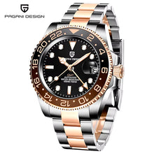 Load image into Gallery viewer, V3 Version GMT Watches Men&#39;S Luxury Sapphire Automatic Mechanical Watch 40MM Stainless Steel Waterproof Watch
